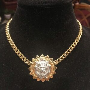 Yellow Gold plated & Silver Women’s Necklace
